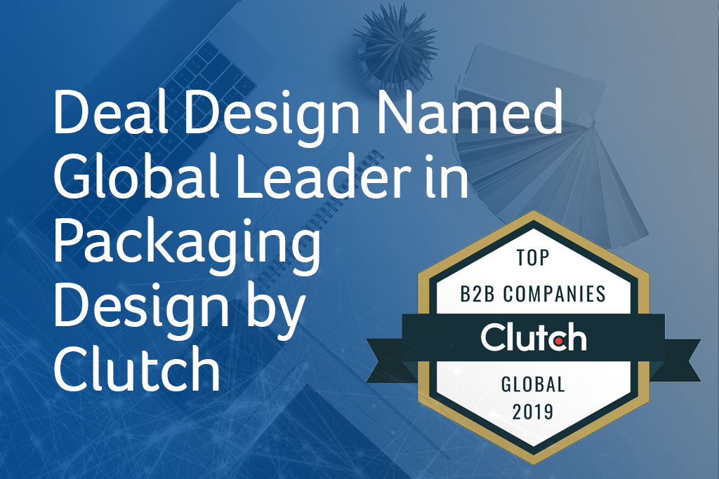 Deal Design Named Global Leader in Packaging Design by Clutch